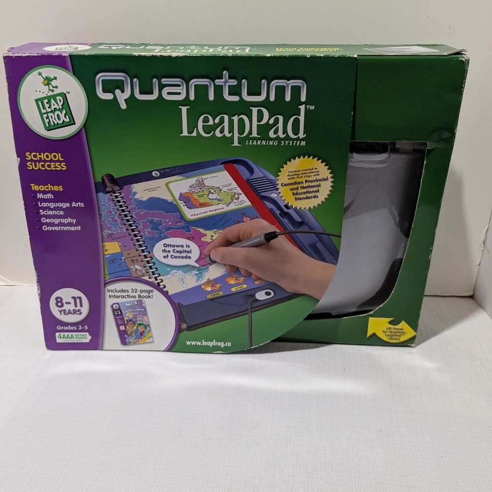 Quantum LeapPad Learning System New in Box